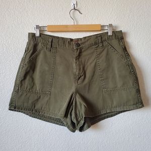 Palmetto's Womans Green Shorts